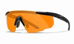 WileyX Schietbril - SABER ADVANCED, light rust / mat zw frm 