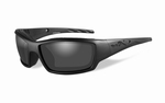 WileyX zonnebril - TIDE, grijze glazen / mat zwart frame