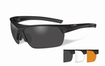 WileyX zonnebril - GUARD Advanced met 3 kleuren lenzen 