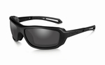 WileyX zonnebril - WAVE, smoke grey glazen mat black frame 