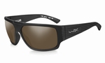 WileyX zonnebril - VALLUS, pol. amber glas / mat zwart frame 