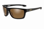 WileyX zonnebril - KINGPIN, bruine glazen / mat zwart frame 